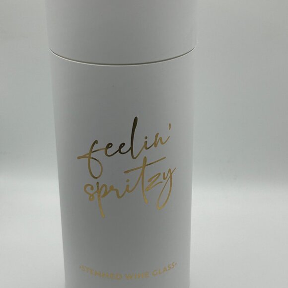 Feelin Spritzy Wine Glass with Personal Package - Picture 1 of 1